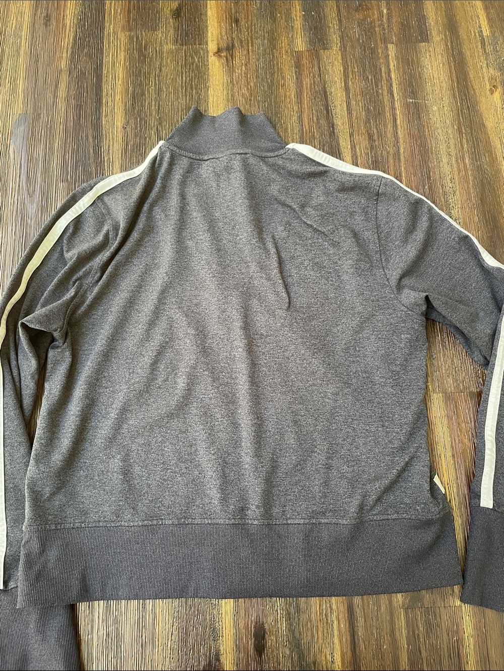 Vuori Eclipse Track Jacket Heather Gray Zip UP Sz M EUC - Picture 5 of 7